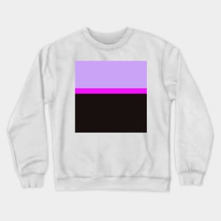 black pink and purple minimalist abstract design Crewneck Sweatshirt